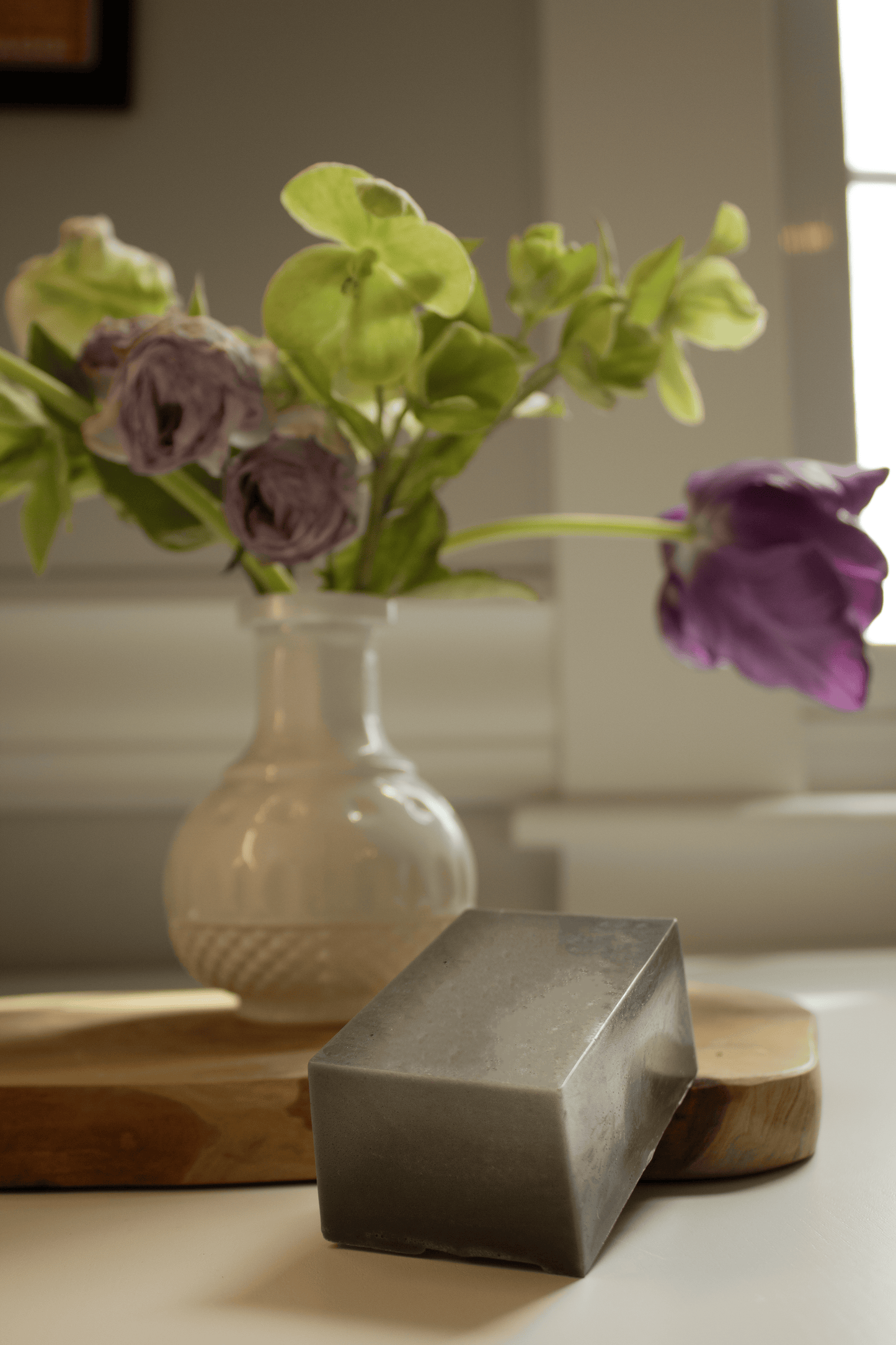 Gray Matter – Small Batch Vegetable Glycerin Soap | Charcoal + Eucalyptus + Mint Soap