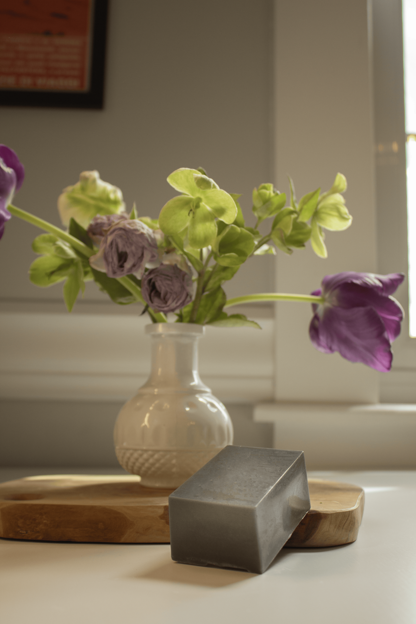 Gray Matter – Small Batch Vegetable Glycerin Soap | Charcoal + Eucalyptus + Mint