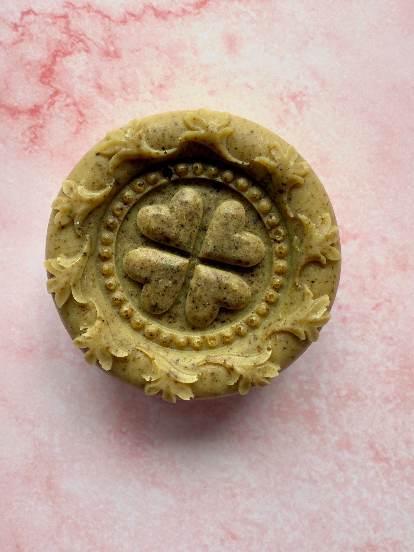Parisian Green – Small Batch Coconut Milk Soap | Gotu Kola + Vanilla Silk Mandala Bar