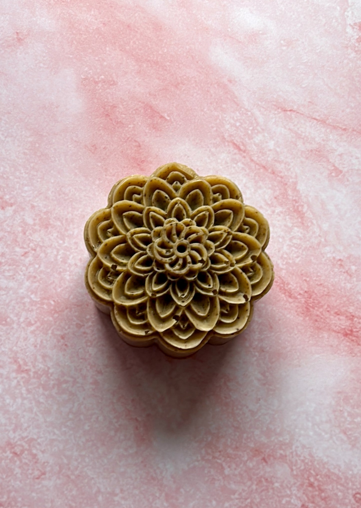 Parisian Green – Small Batch Coconut Milk Soap | Gotu Kola + Vanilla Silk Mandala Bar