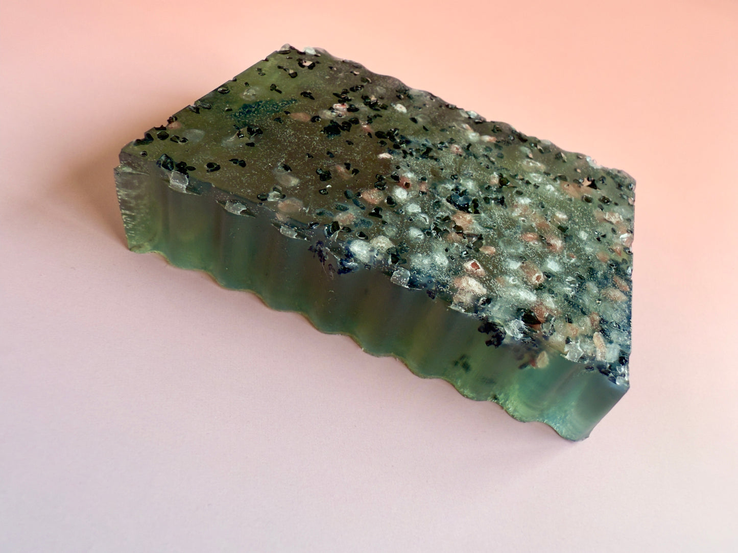 On the Rocks – Small Batch Honey Soap | Pistachio Dessert Bar – Sea Salt & Dragonfruit