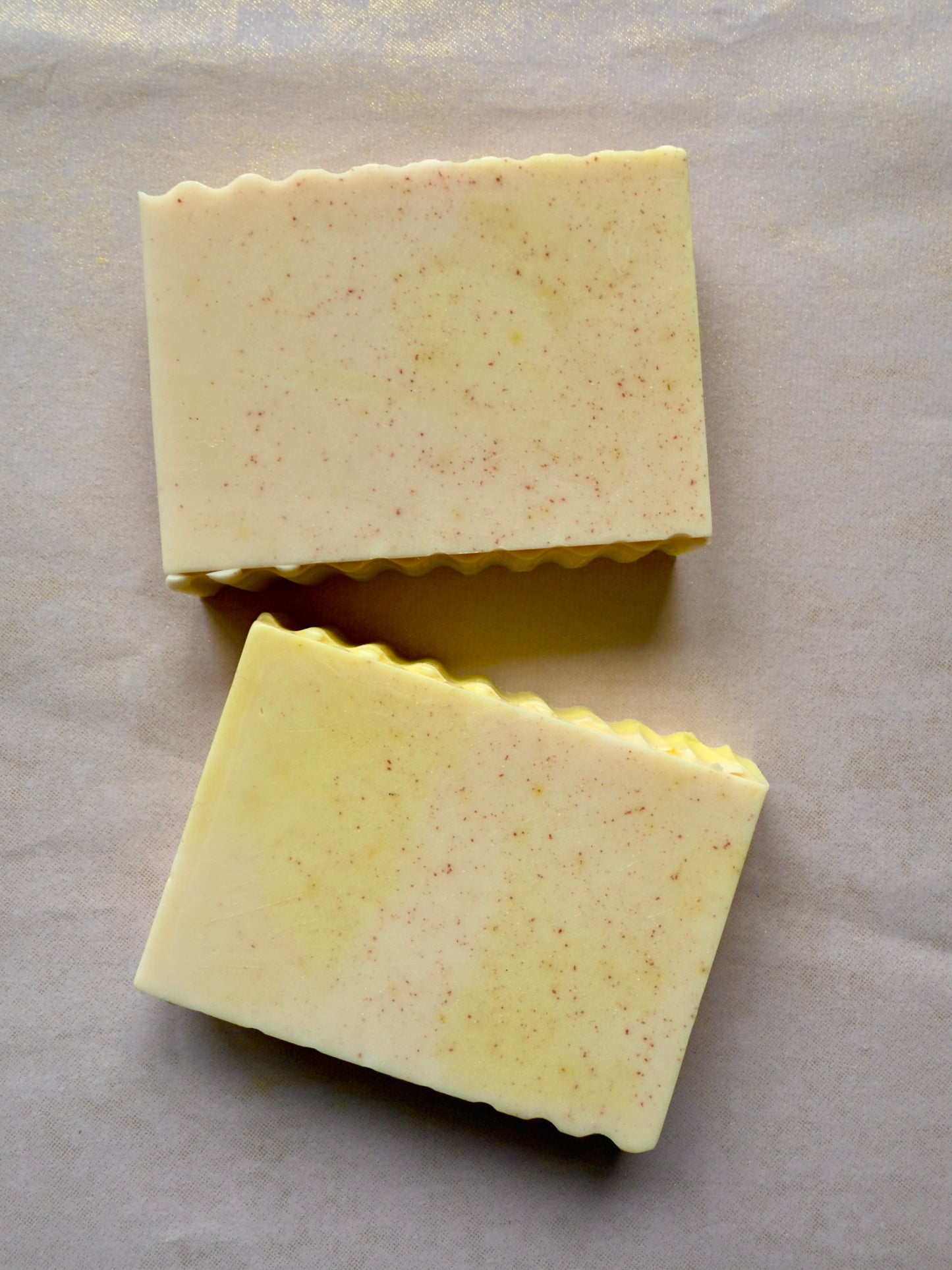 Sun Butter – Small Batch Mango Butter Soap | Golden Layers + Subtle Summer Glow