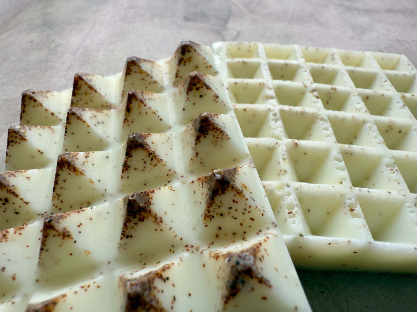 Citrus Bark – Test-Batch Mango Butter Soap | Tangy Layers + Pyramids Gone Rogue