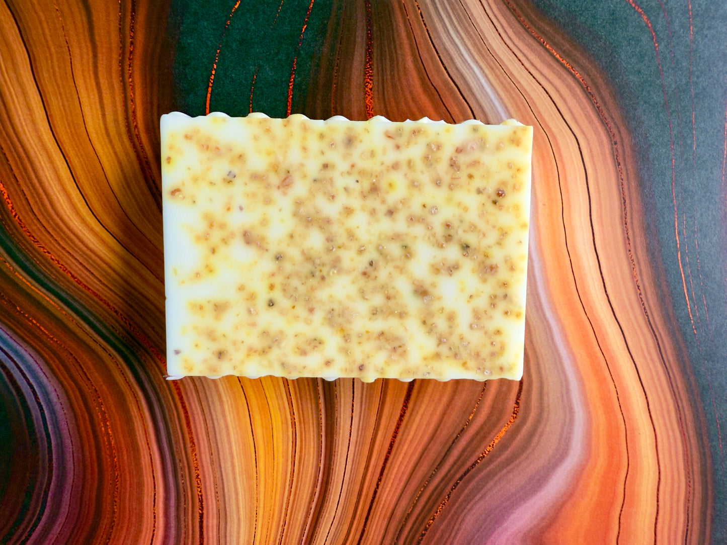 Golden Hour – Small Batch Chamomile + Mango Butter Soap | Citrus Peel + Soft Glow