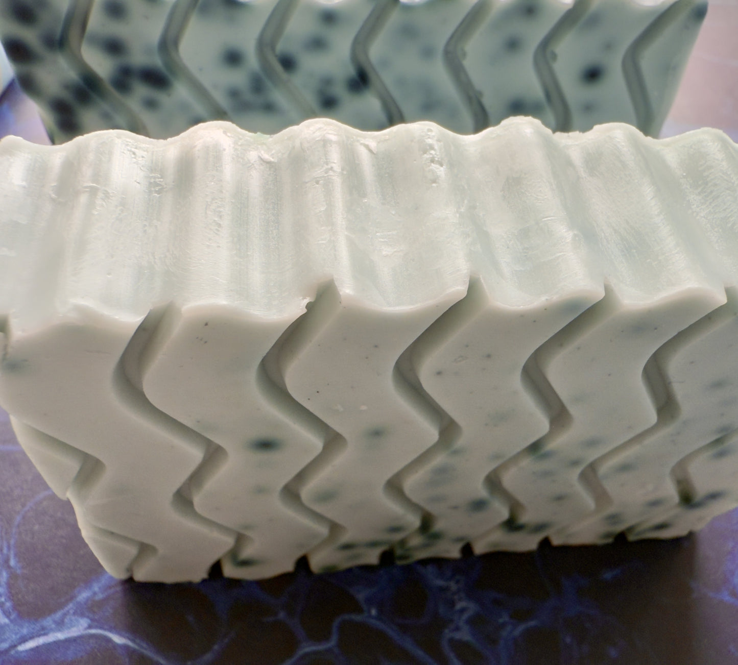 Blue Moment – Small Batch Mango Butter Soap | Layered Calm with Blue Matcha