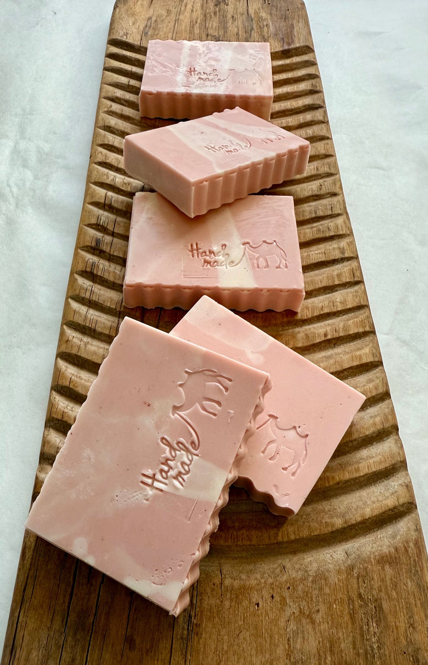 Nut Another Love Story – Small Batch Camel Milk Soap | Sulfate-free Cherry Almond + Rose Clay