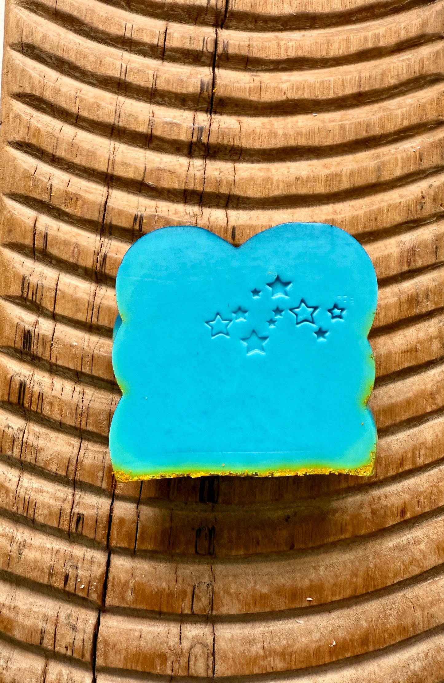 Blue with a Chance – Small Batch Goat’s Milk Soap | Amber Glow + Cloudy Skies