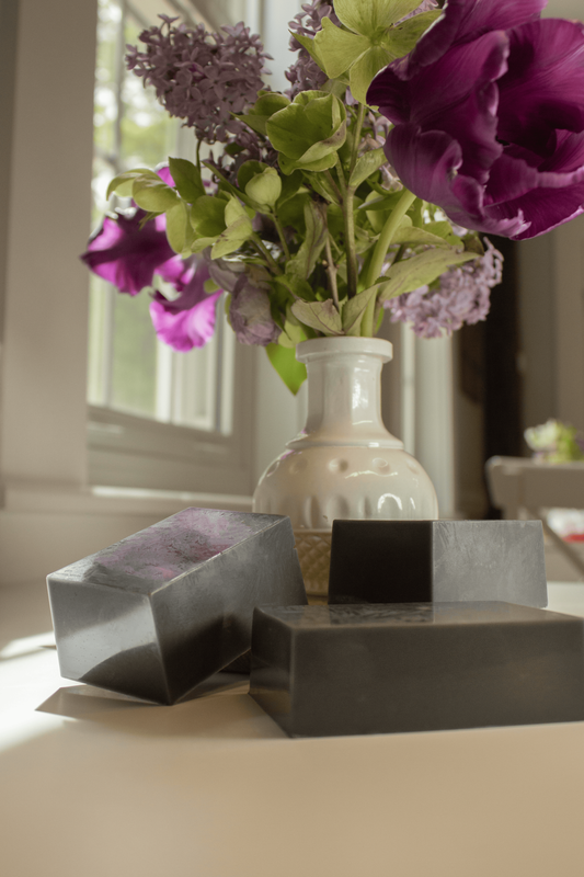 Gray Matter – Small Batch Vegetable Glycerin Soap | Charcoal + Eucalyptus + Mint Soap