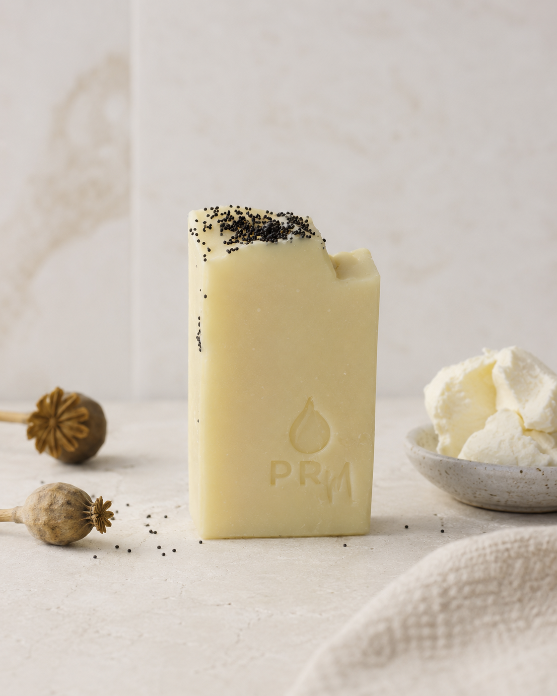Natural Shea | Small Batch Soap | Shea Butter (Unscented)
