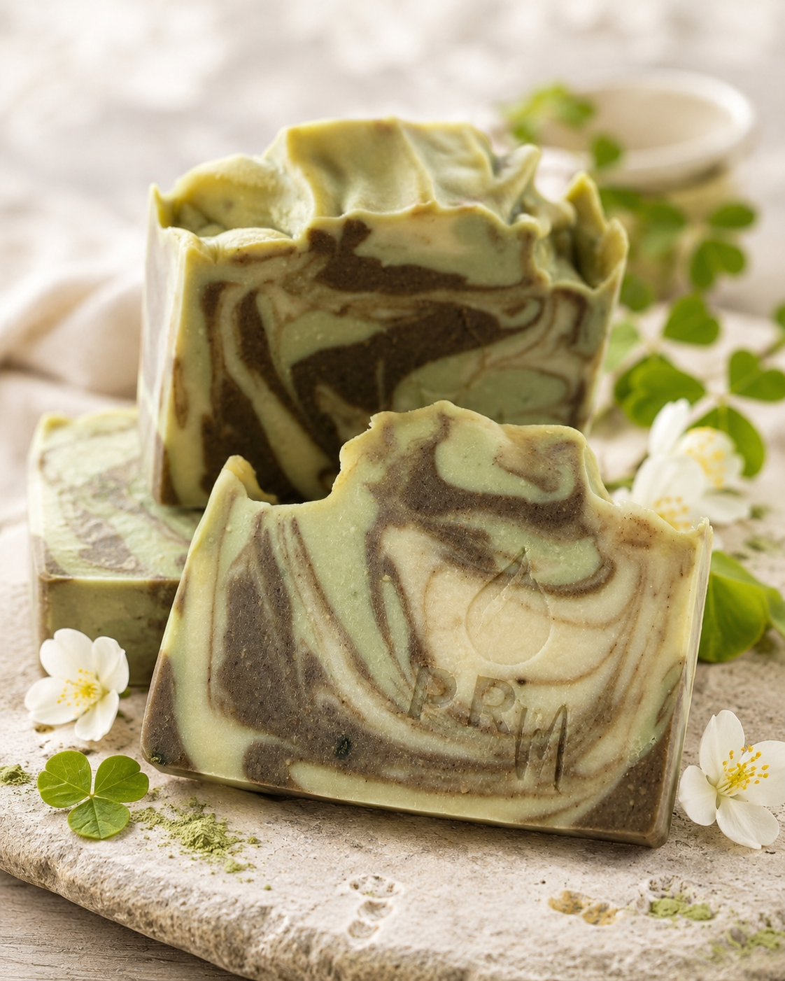 Clover + Jasmine | Small Batch Soap | Coconut Milk + Clay