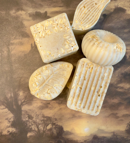 Oat + Honey Comfort Bar – Small Batch Cocoa Butter Soap | Oatmeal, Milk & Honey Infused