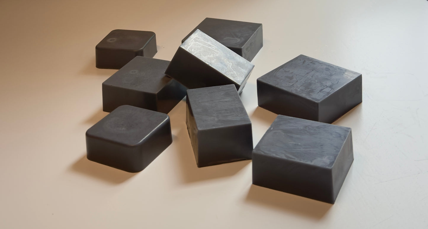 Gray Matter – Small Batch Vegetable Glycerin Soap | Charcoal + Eucalyptus + Mint Soap