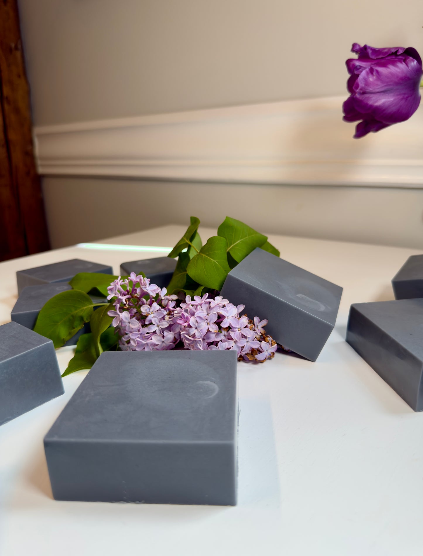 Gray Matter – Small Batch Vegetable Glycerin Soap | Charcoal + Eucalyptus + Mint Soap