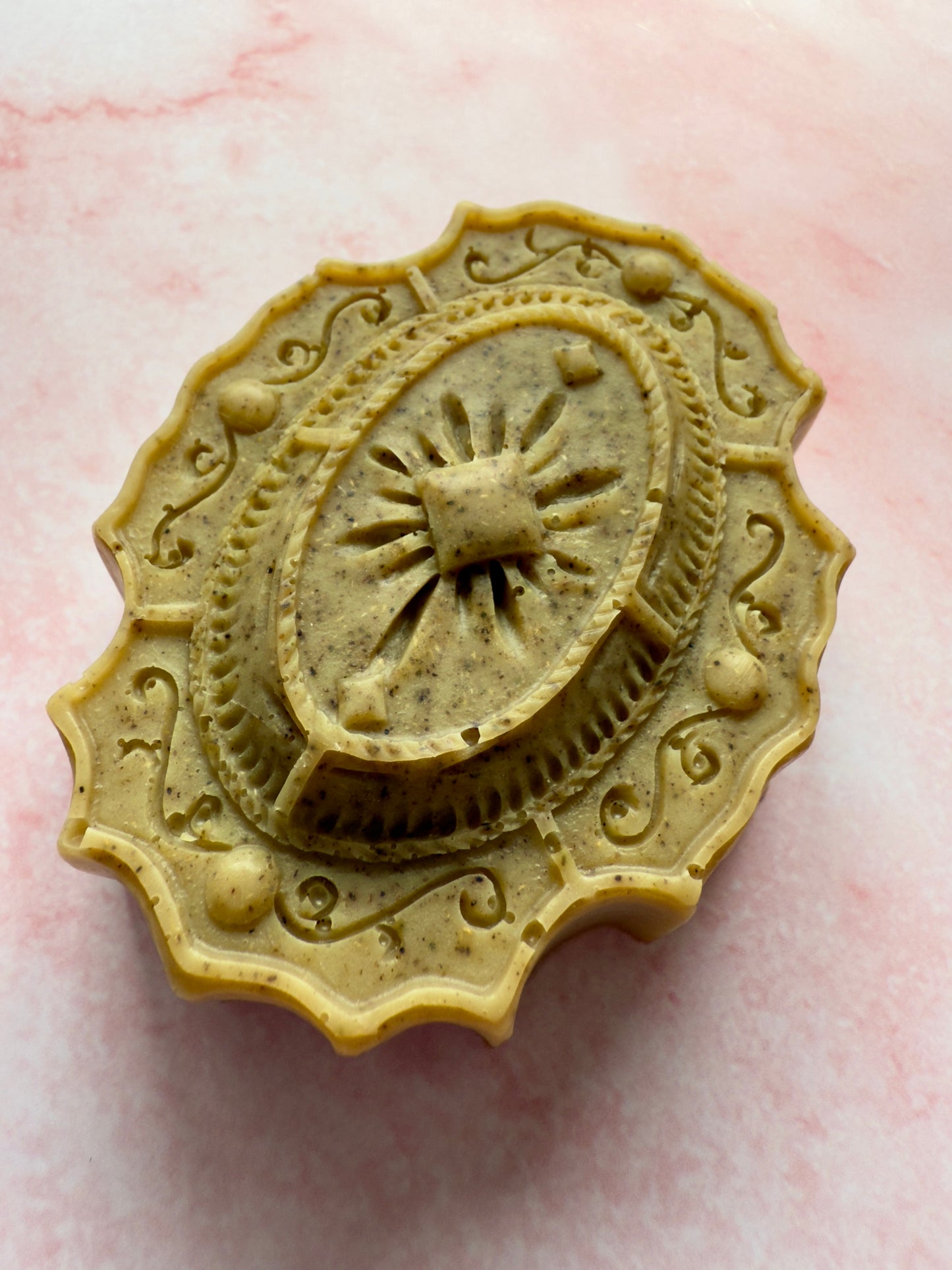 Parisian Green – Small Batch Coconut Milk Soap | Gotu Kola + Vanilla Silk Mandala Bar