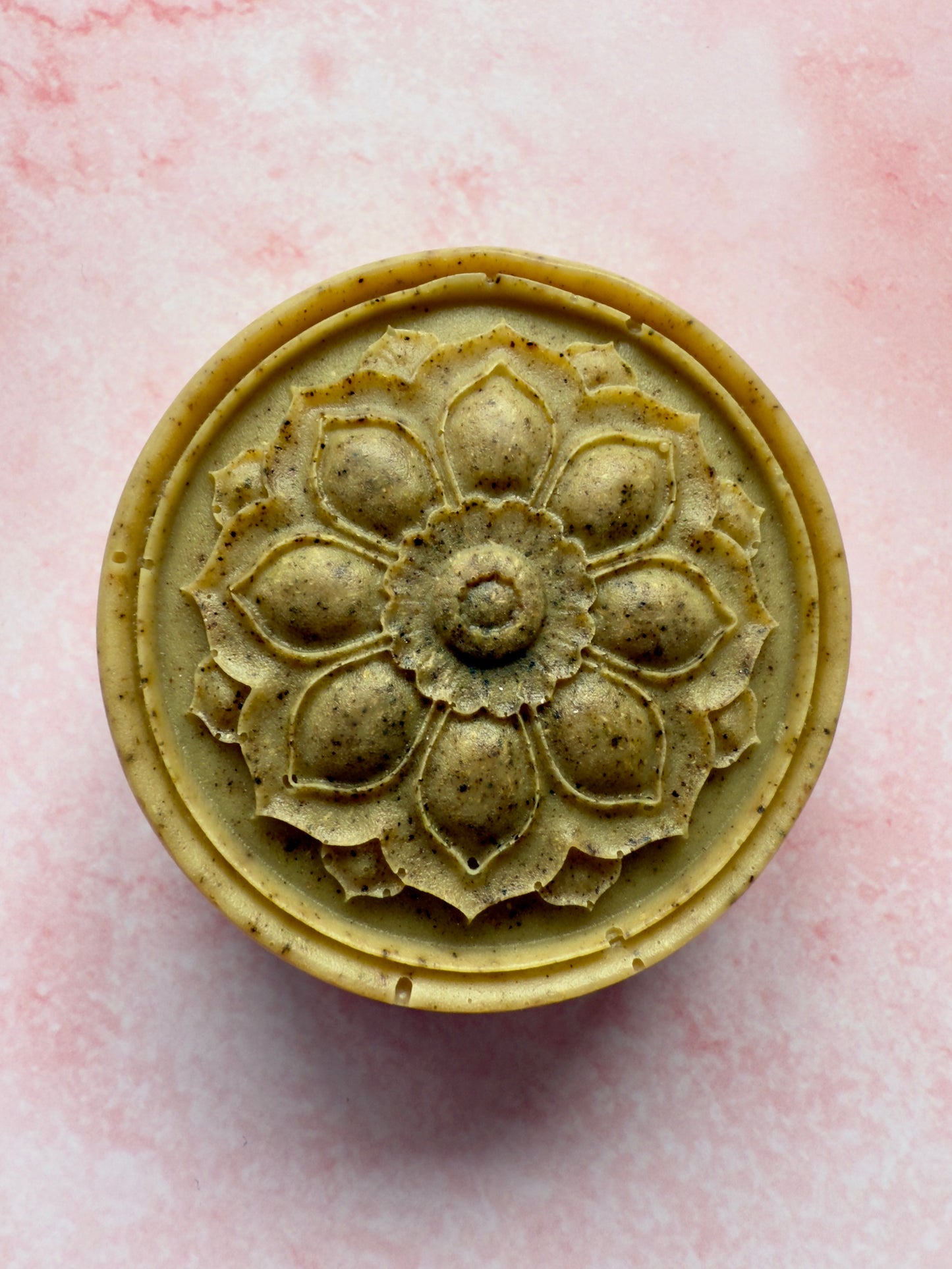 Parisian Green – Small Batch Coconut Milk Soap | Gotu Kola + Vanilla Silk Mandala Bar
