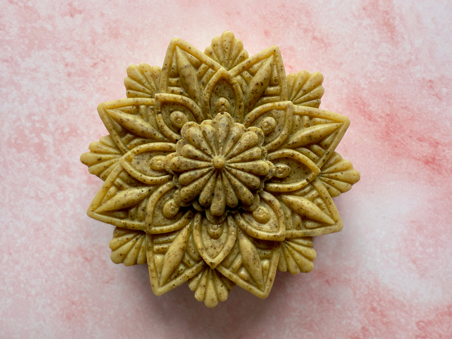 Parisian Green – Small Batch Coconut Milk Soap | Gotu Kola + Vanilla Silk Mandala Bar
