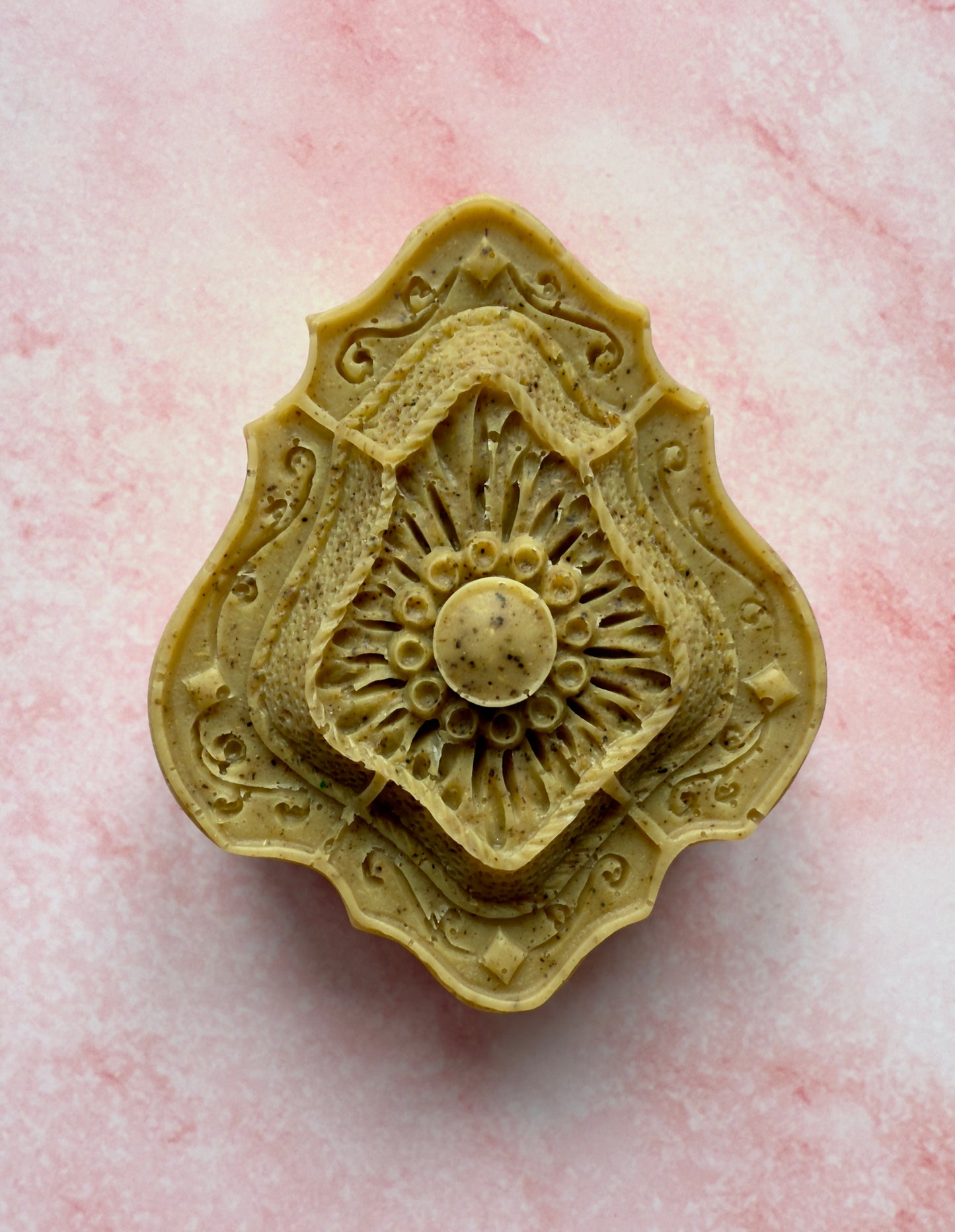 Parisian Green – Small Batch Coconut Milk Soap | Gotu Kola + Vanilla Silk Mandala Bar