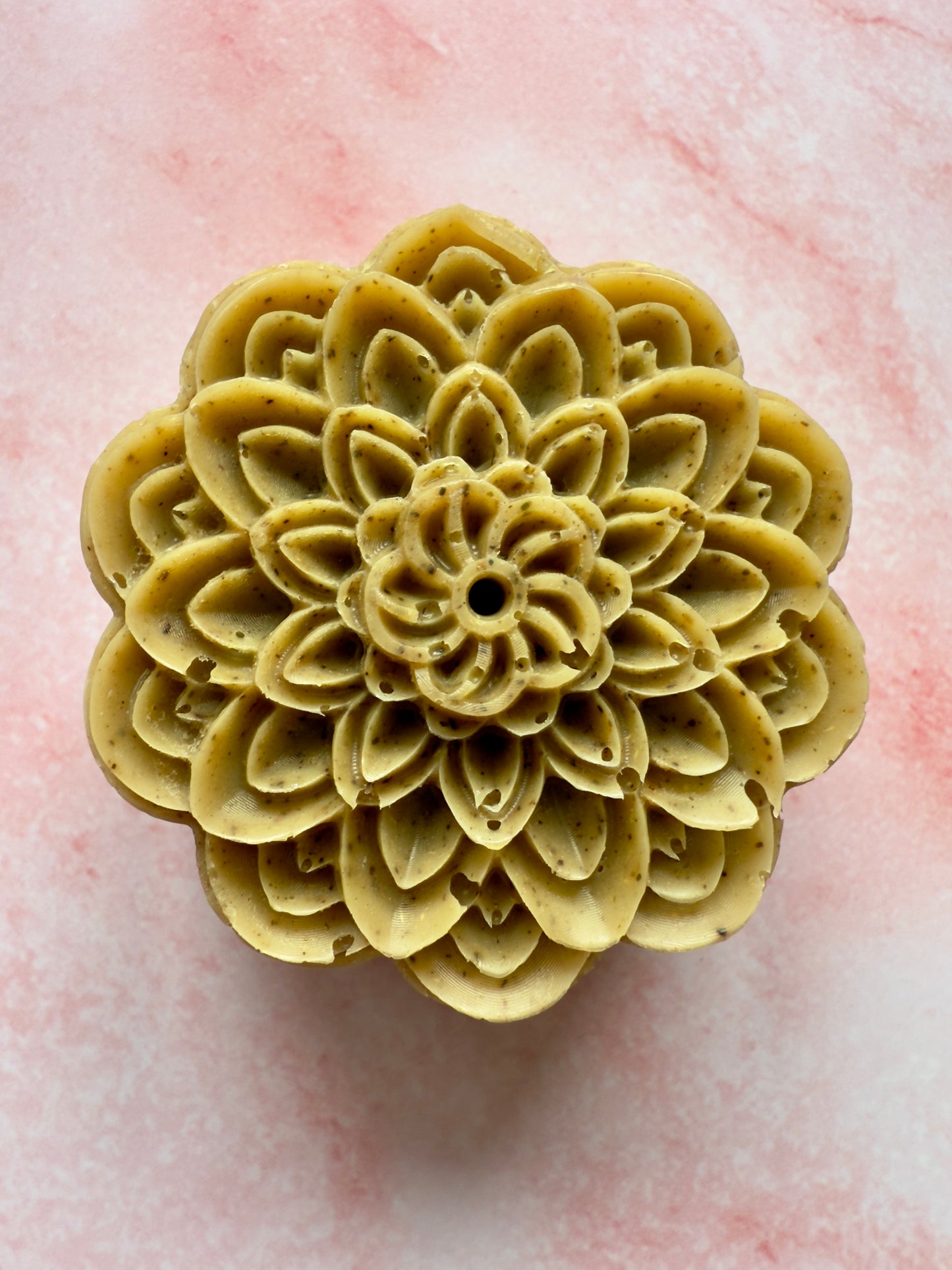 Parisian Green – Small Batch Coconut Milk Soap | Gotu Kola + Vanilla Silk Mandala Bar
