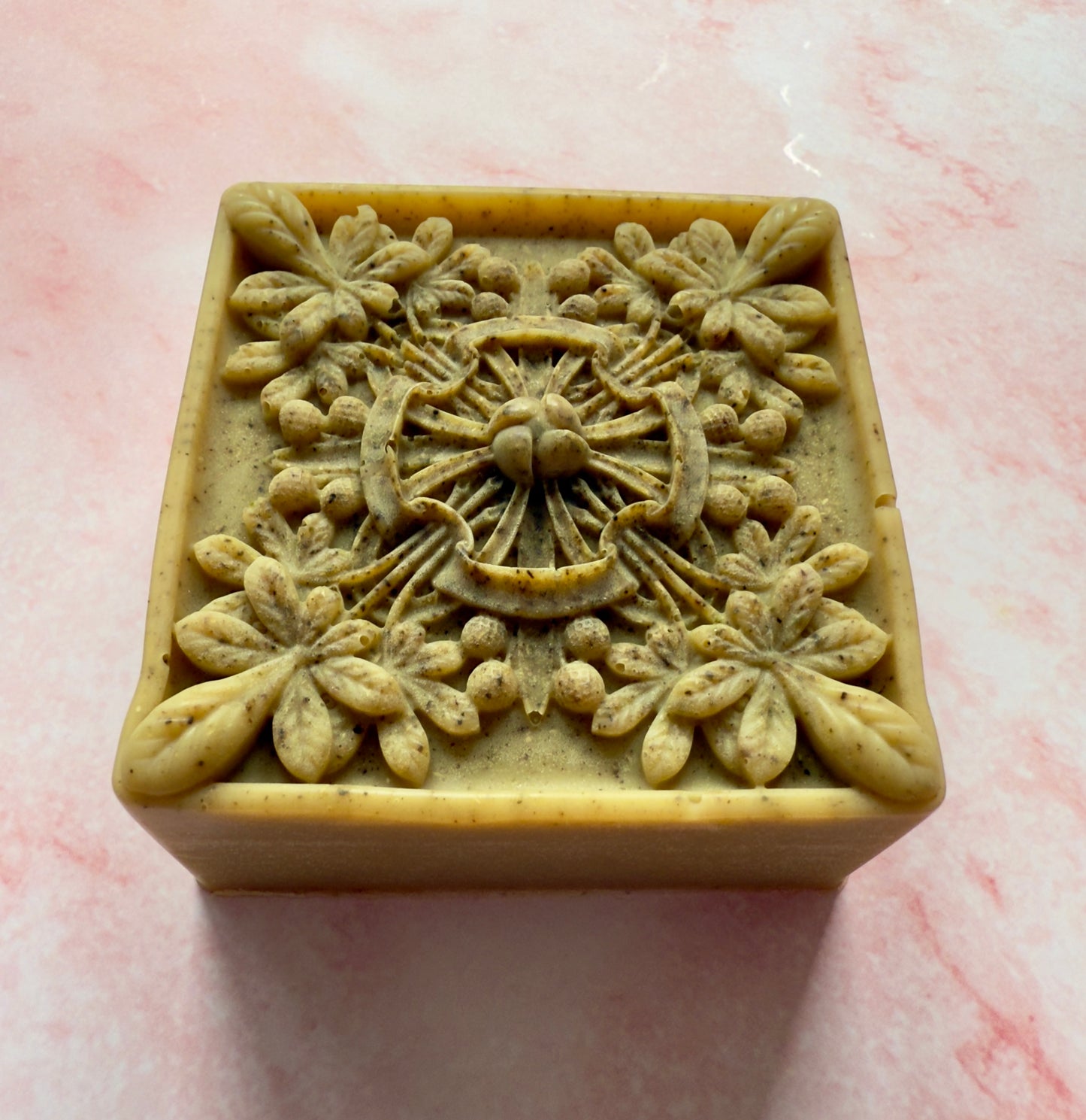 Parisian Green – Small Batch Coconut Milk Soap | Gotu Kola + Vanilla Silk Mandala Bar