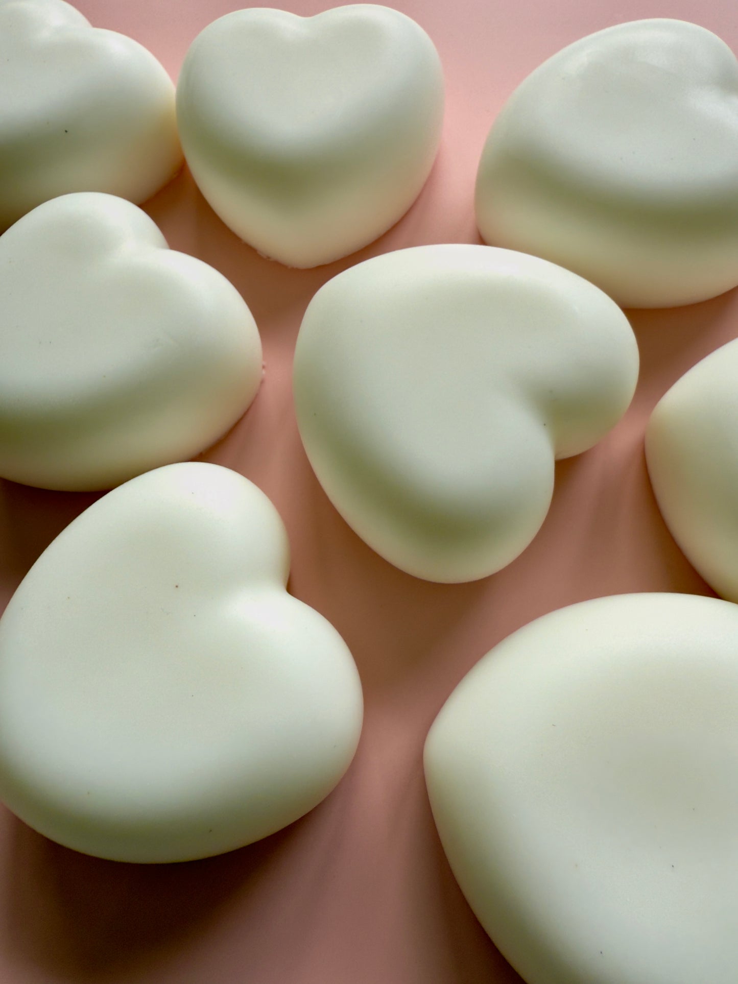 Heartfelt – Small Batch Coconut Soap | Rounded Heart Bar (Unscented)