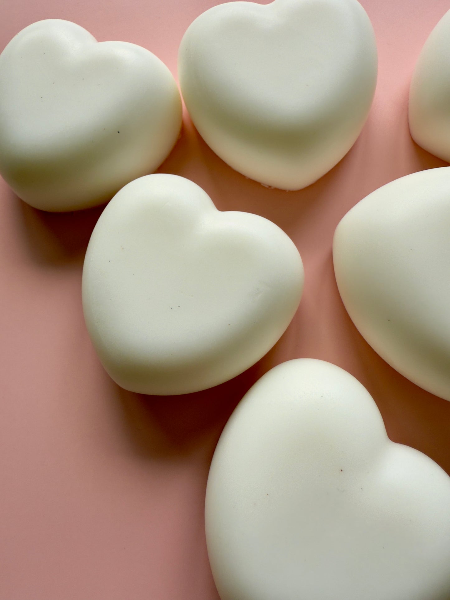Heartfelt – Small Batch Coconut Soap | Rounded Heart Bar (Unscented)