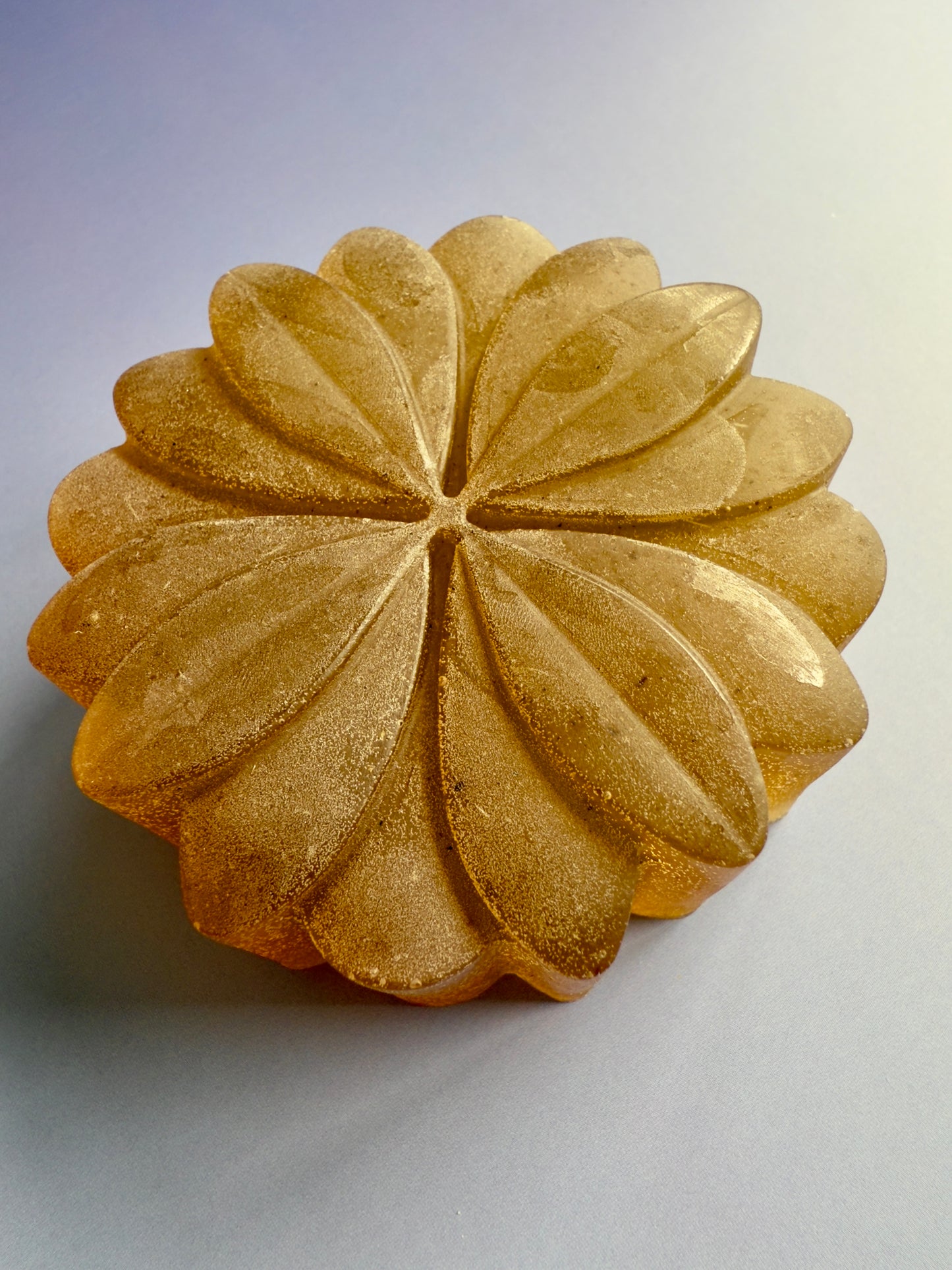 Calm + Collected – Small Batch Glycerin Soap | Lavender Powder Flower Bar