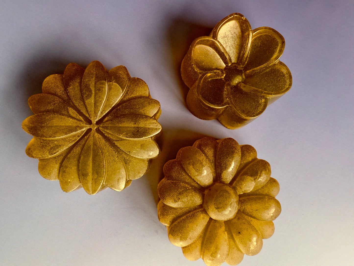 Calm + Collected – Small Batch Glycerin Soap | Lavender Powder Flower Bar