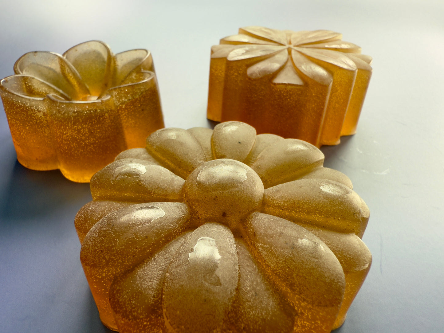 Calm + Collected – Small Batch Glycerin Soap | Lavender Powder Flower Bar