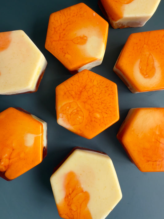 Uncorked – Small Batch Wine Soap | Red Wine + Cranberry + Turmeric Pour Bar