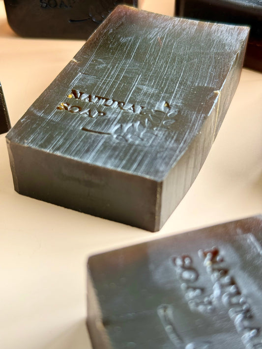 Two Barrels – Small Batch Beer Soap | Jatamansi + Turmeric Double Pour Bar