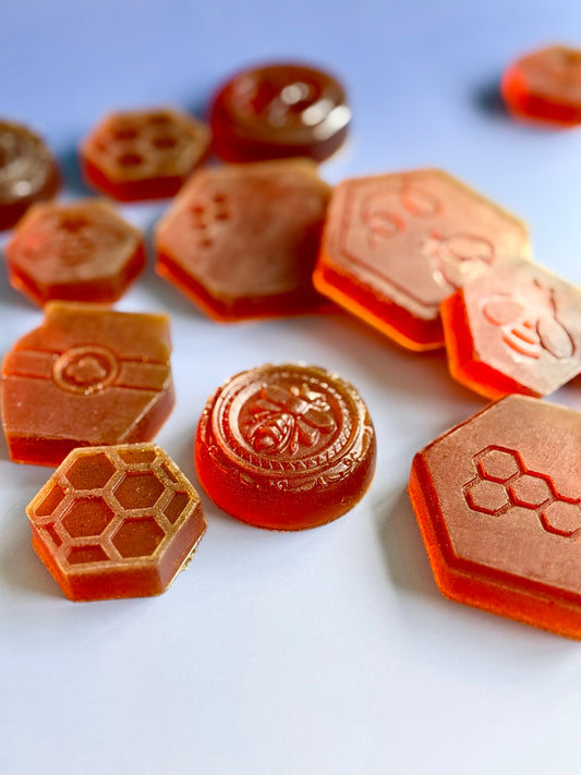 Rest Easy – Small Batch Honey Soap | Lavender, Chamomile + Golden Turmeric