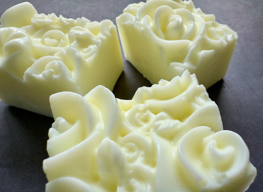 Rose Without a Name – Small Batch Mango Butter Soap | Unscented Botanical Bar