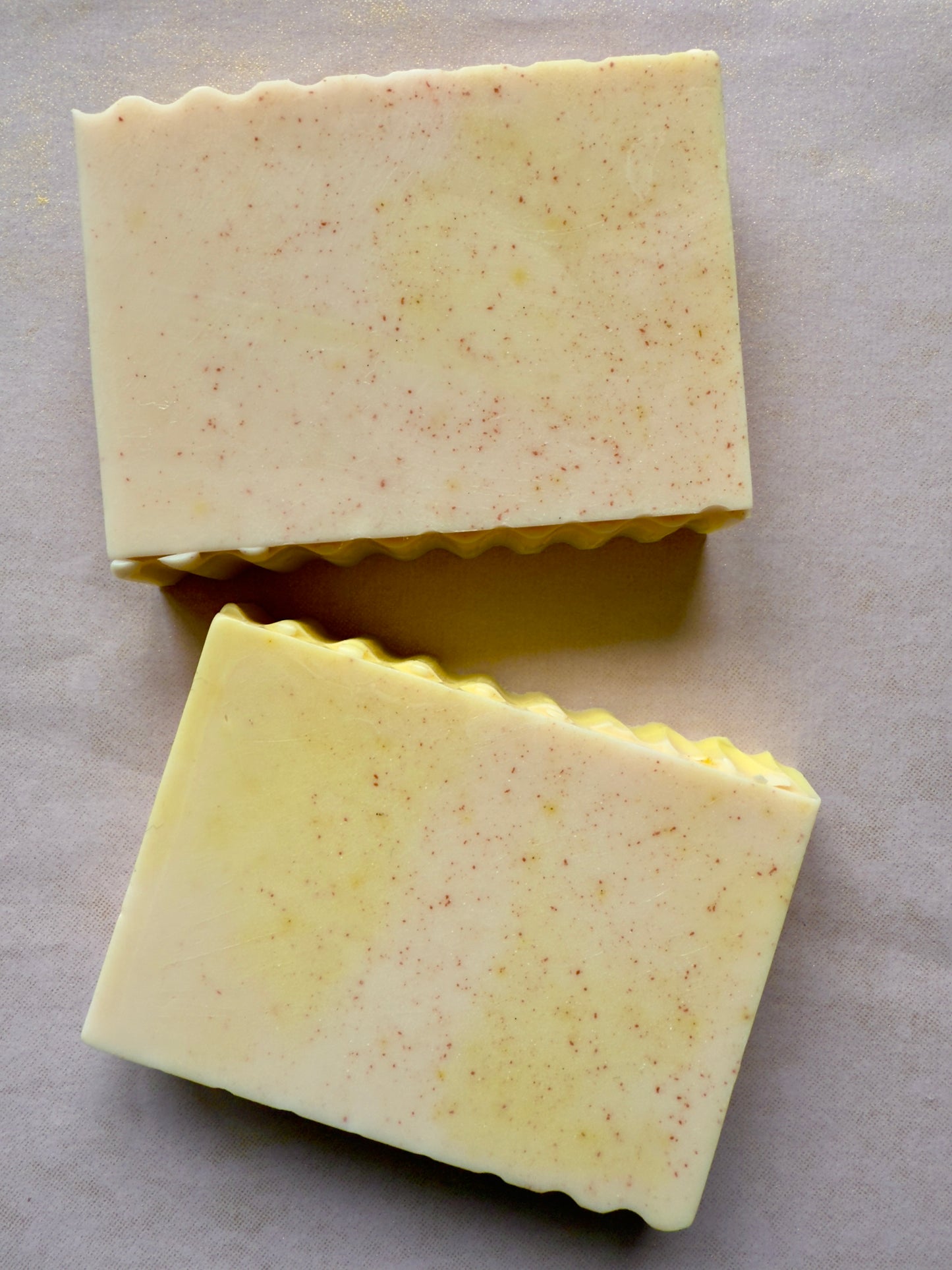 Sun Butter – Small Batch Mango Butter Soap | Golden Layers + Subtle Summer Glow