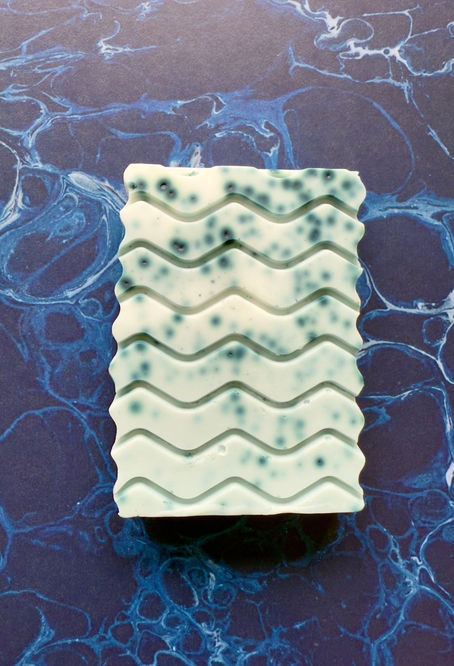 Blue Moment – Small Batch Mango Butter Soap | Layered Calm with Blue Matcha