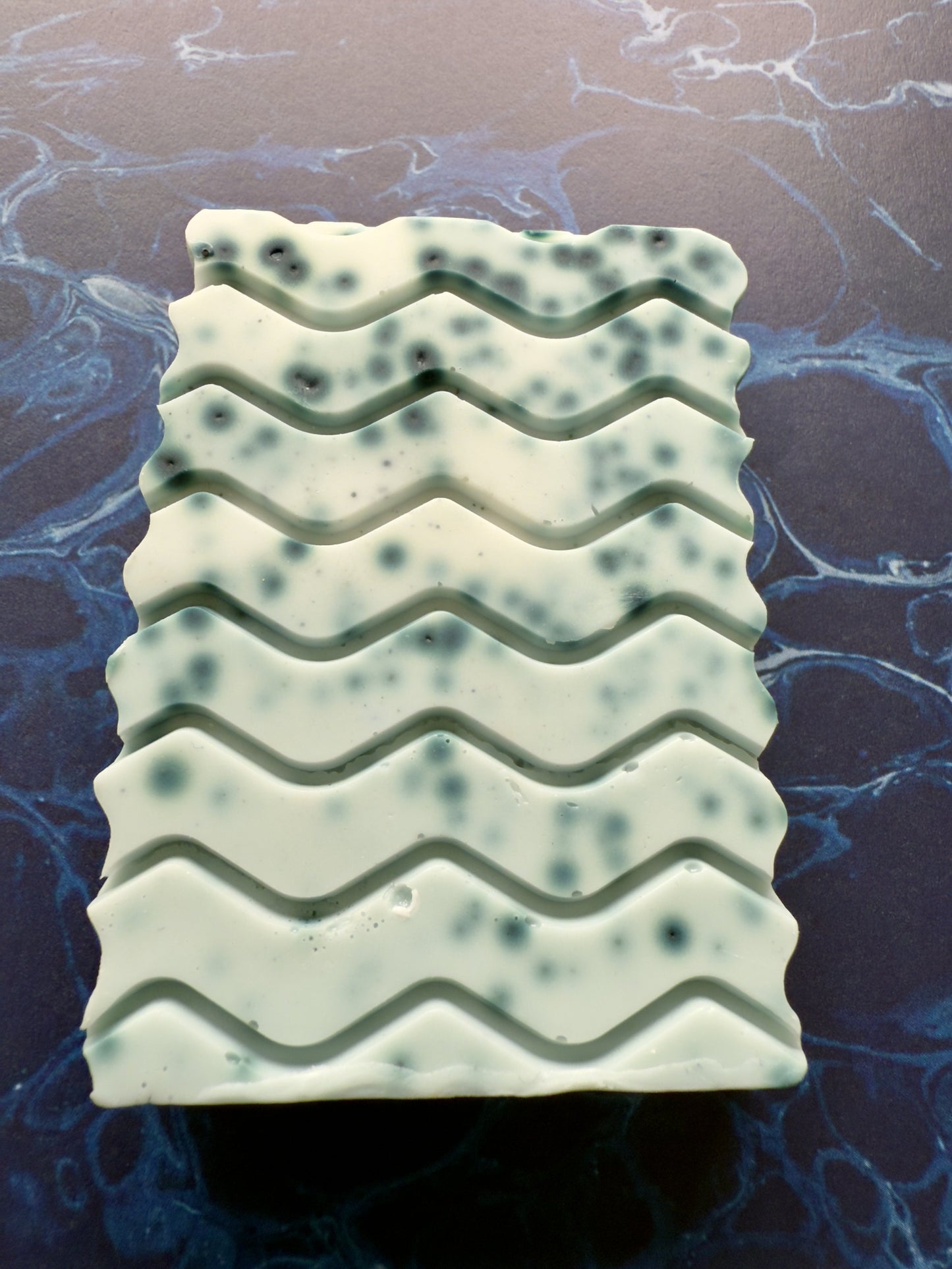 Blue Moment – Small Batch Mango Butter Soap | Layered Calm with Blue Matcha