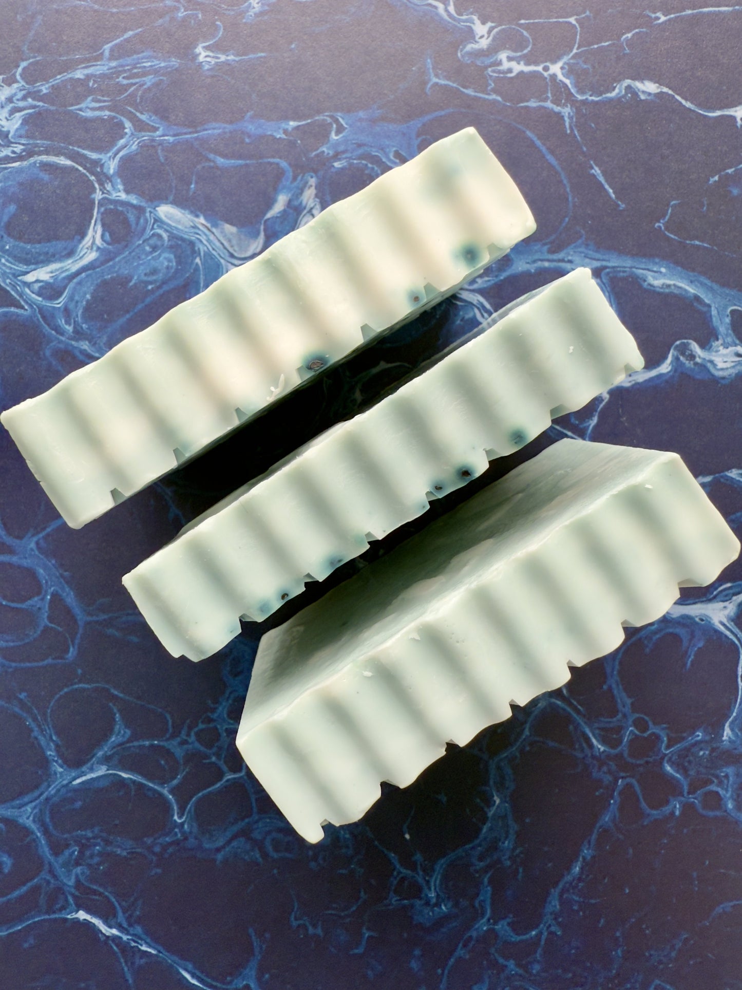 Blue Moment – Small Batch Mango Butter Soap | Layered Calm with Blue Matcha