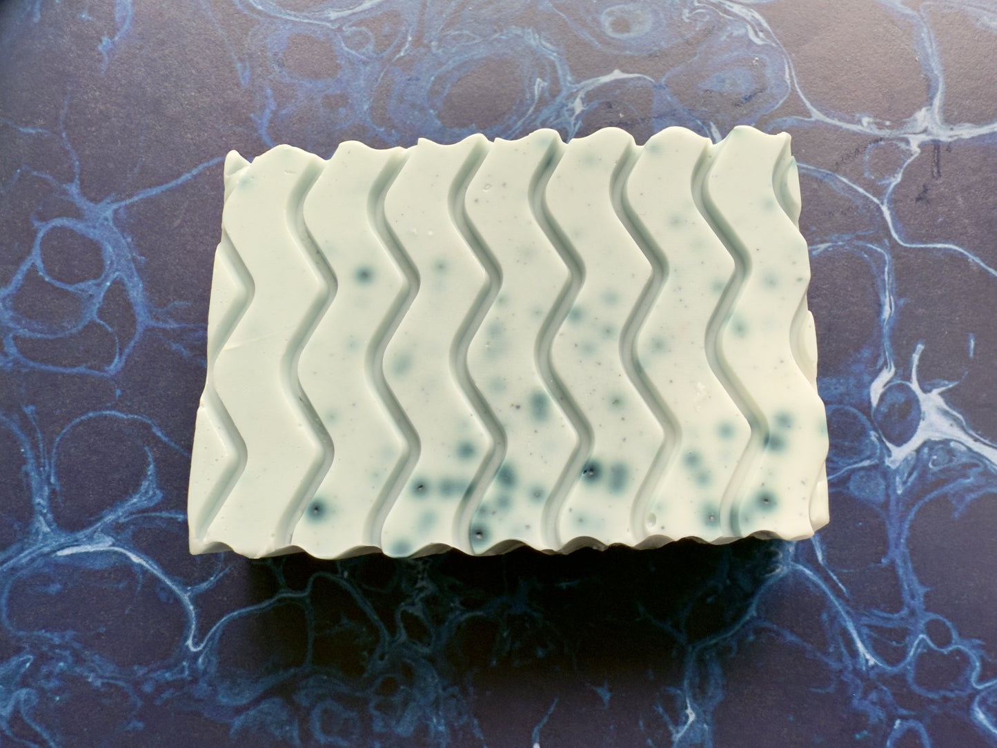 Blue Moment – Small Batch Mango Butter Soap | Layered Calm with Blue Matcha