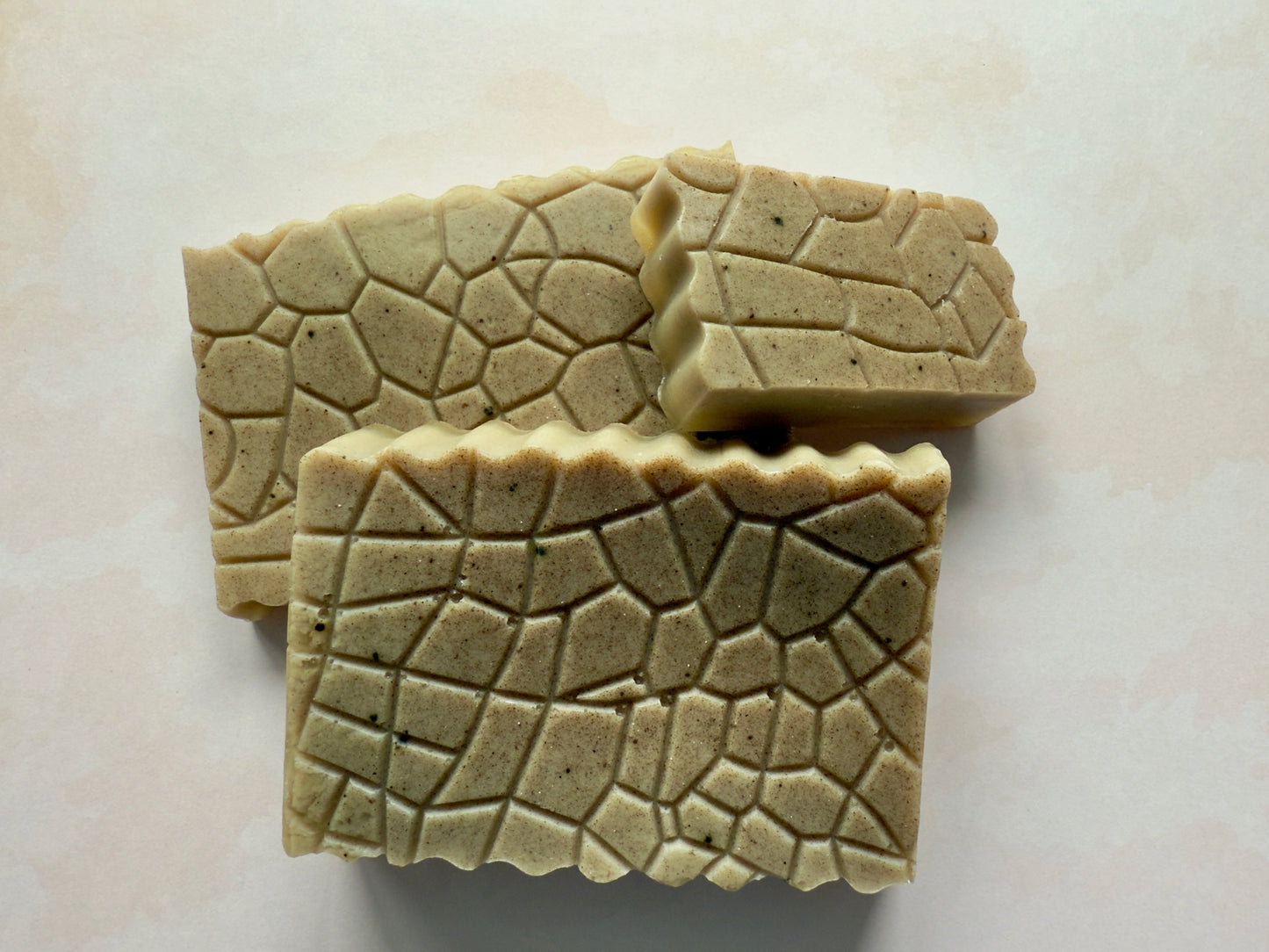 Stone Ritual – Small Batch Mango Butter + Chamomile Soap | Earthy Citrus + Tuscan Paths
