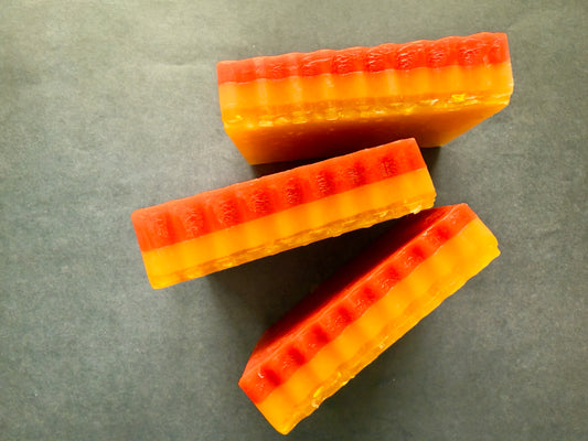 Solar Spell – Small Batch Chamomile Soap | Tropical Sun‑Kissed Layers