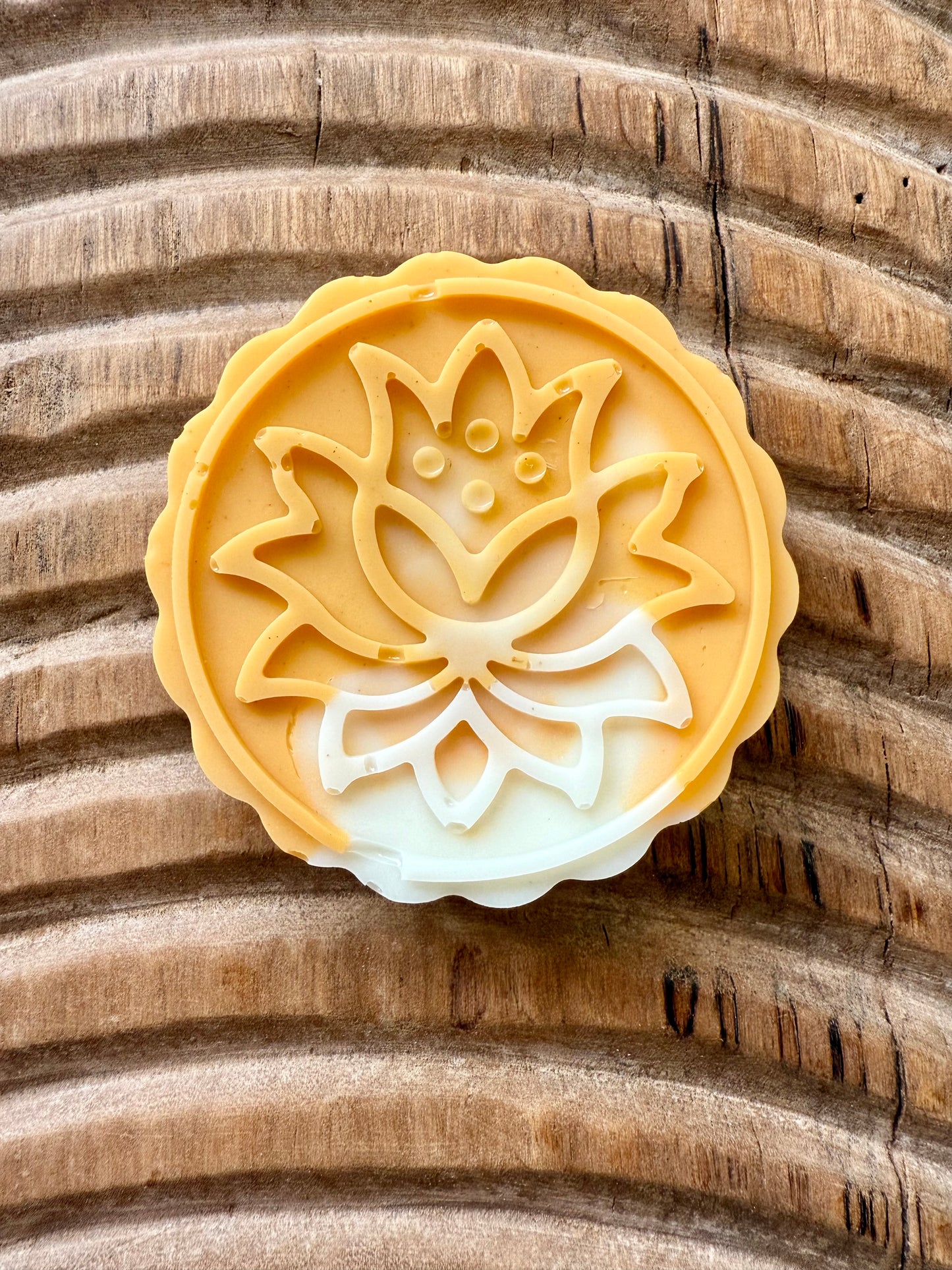 Golden Gardenia – Small Batch Shea Butter Soap | Floral-Cut Bars with Yellow Clay