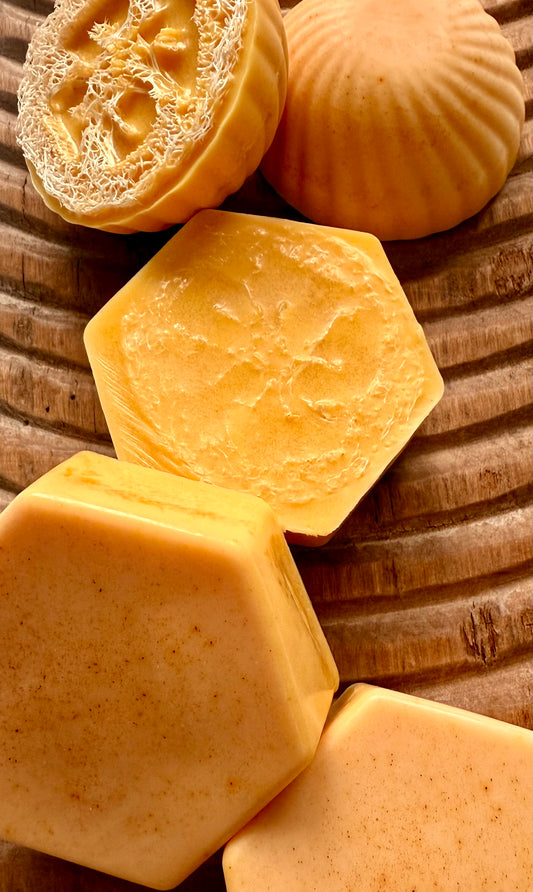 This One – Small Batch Beef Tallow Soap | Uplifting Citrus + Tea Floral Blend