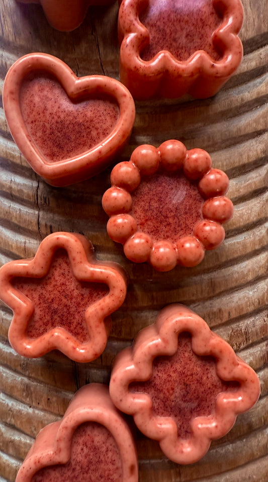 Tiny Escapes – Small Batch Beef Tallow Soap | Rosy Glow + Silken Rinse