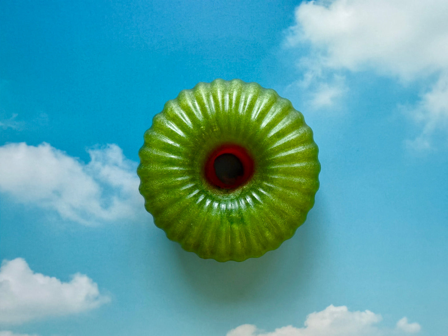 Staff Privilege – Small Batch Glycerin + Hempseed Oil Soap | Cherry Pistachio Swirl