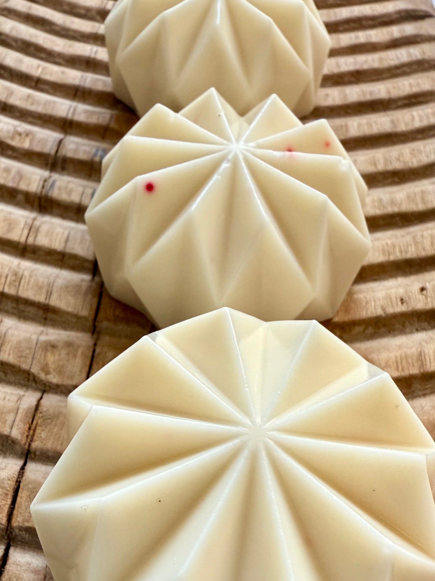 Peach Treaty – Small Batch Tussah Silk Soap | Tropical Florals + Juicy Peach