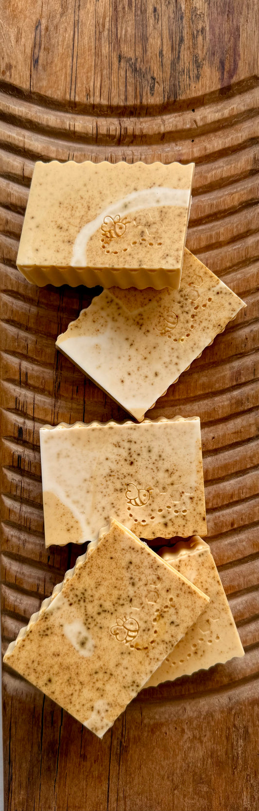 Butter Side Up – Small Batch Donkey Milk Soap | Vanilla Buttercream + Bee Pollen