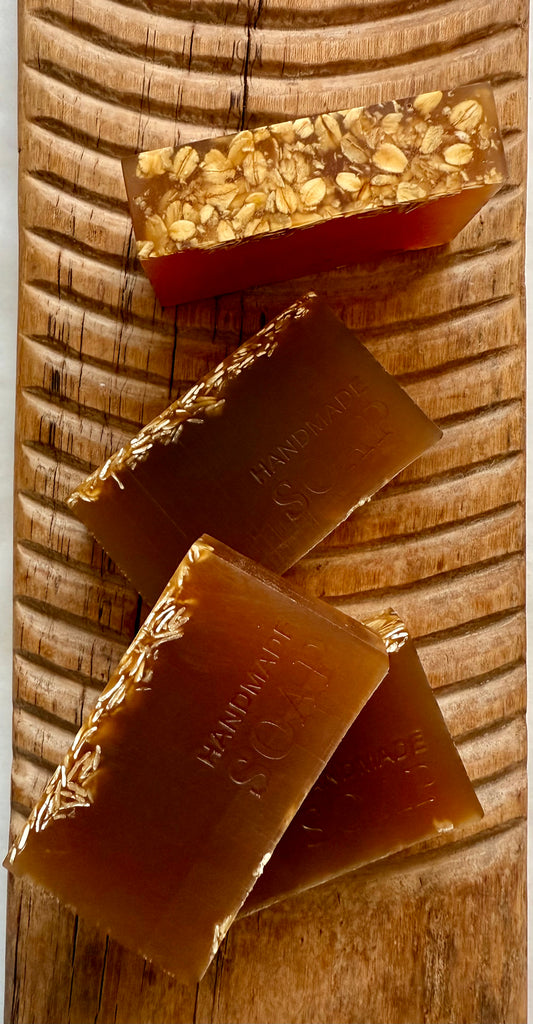 Oat of Order – Small Batch Coffee Soap | Almond + Cherry Twist