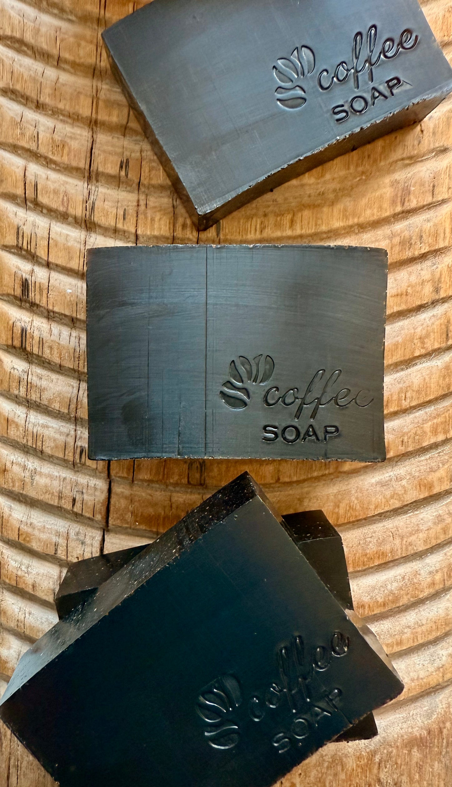 100% Arabica – Small Batch Coffee Soap | Coffee Grounds + Café Aroma