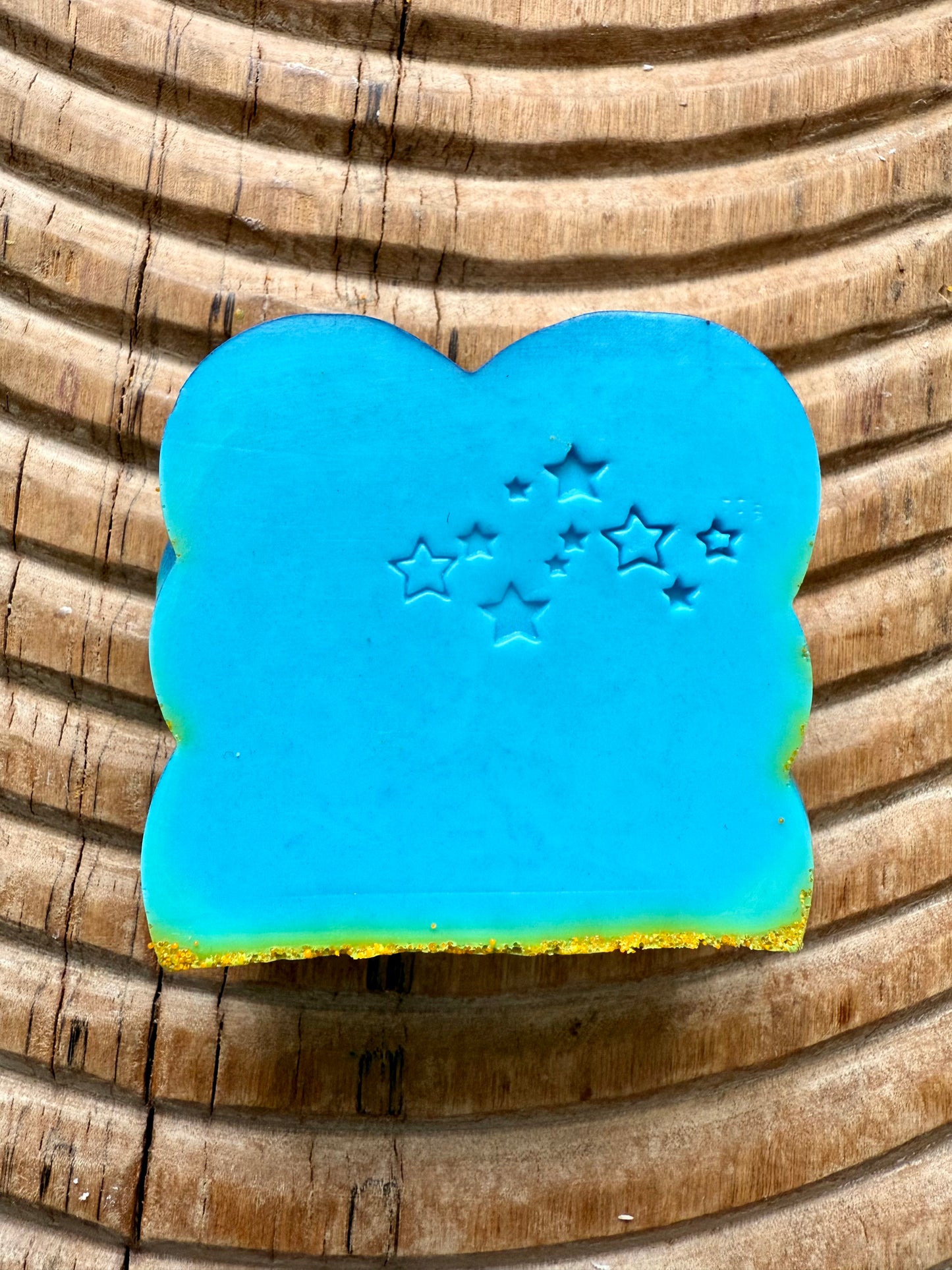 Blue with a Chance – Small Batch Goat’s Milk Soap | Amber Glow + Cloudy Skies