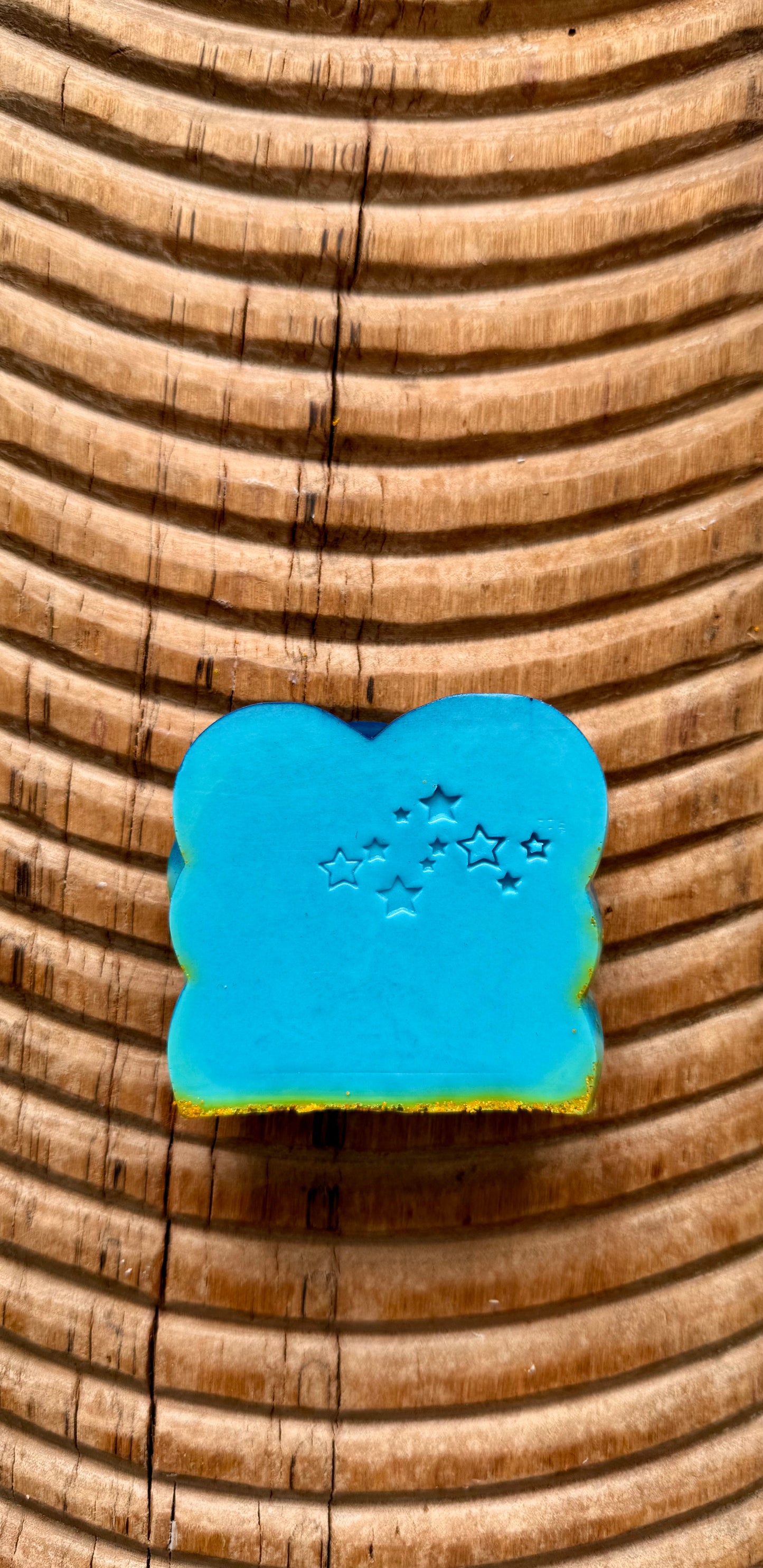Blue with a Chance – Small Batch Goat’s Milk Soap | Amber Glow + Cloudy Skies
