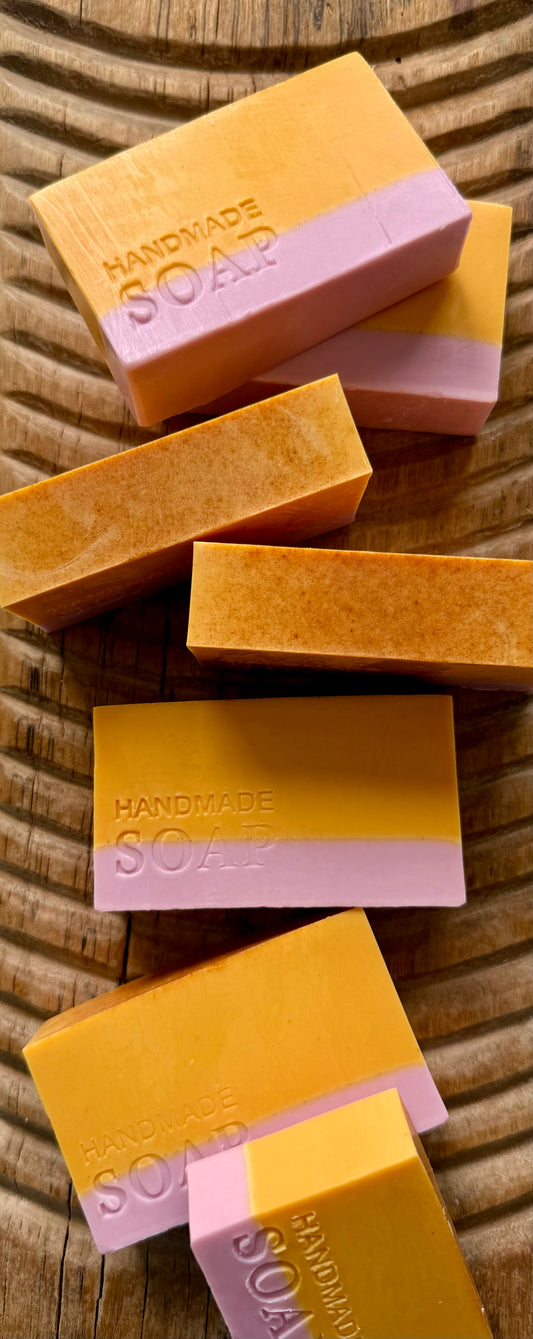 False Memory – Small Batch Goat’s Milk Soap | Layered Floral + Amber Drift